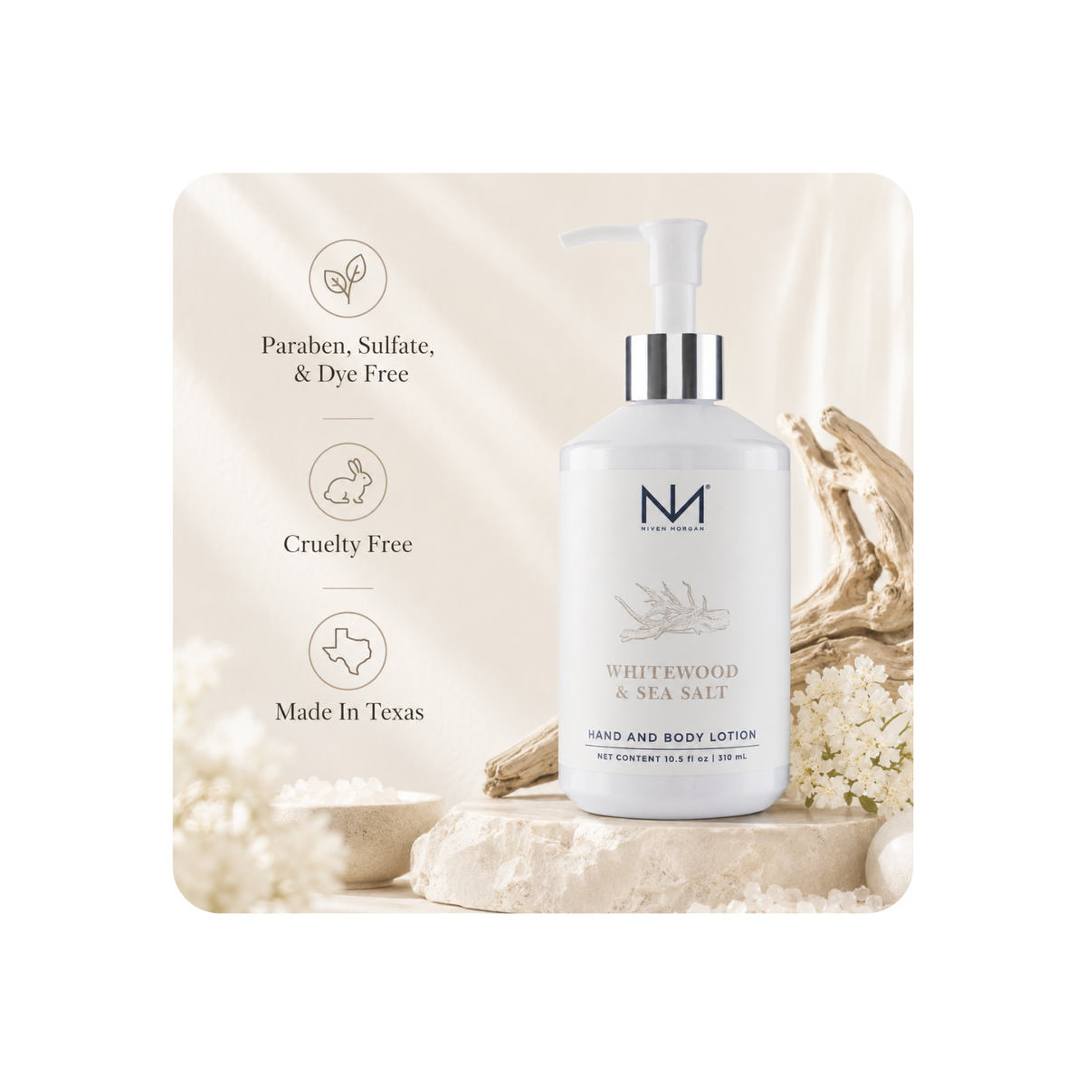 NIVEN MORGAN_whitewood & sea salt hand lotion