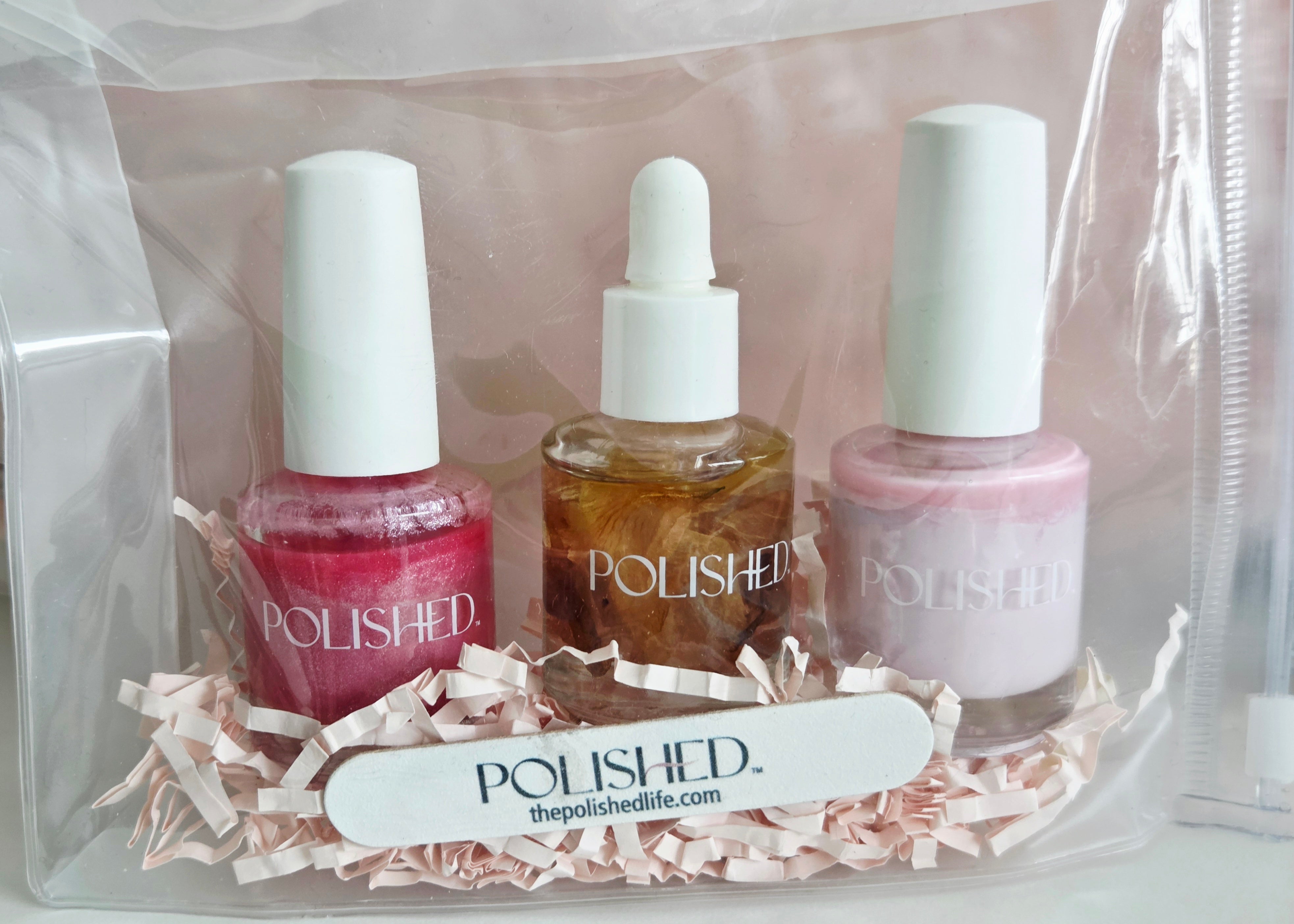 Polishes/Cuticle oil set