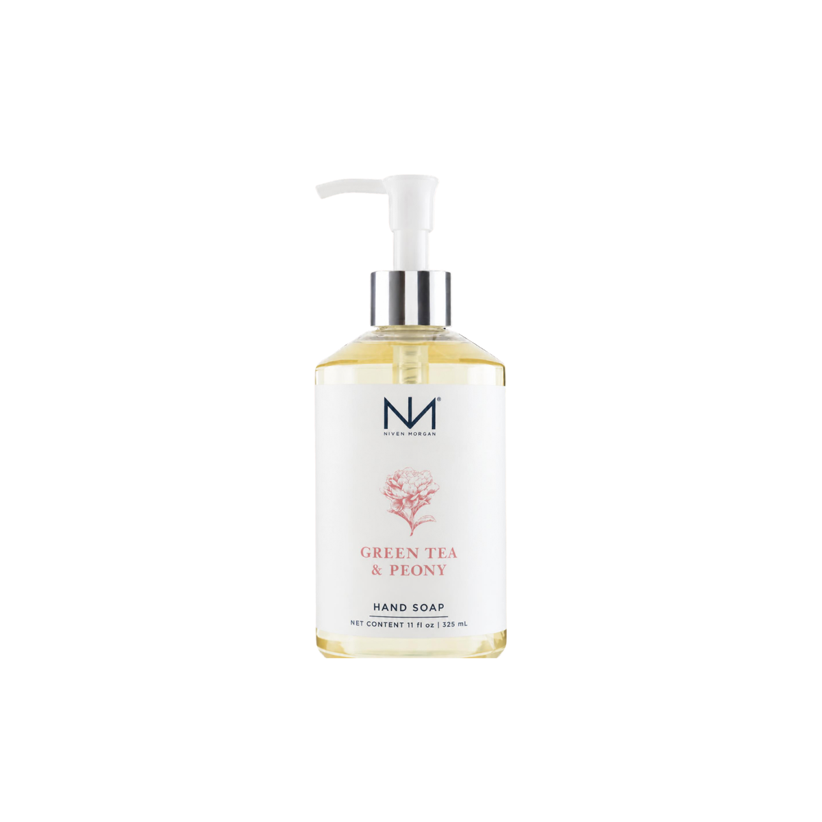 NIVEN MORGAN_green tea & peony hand soap