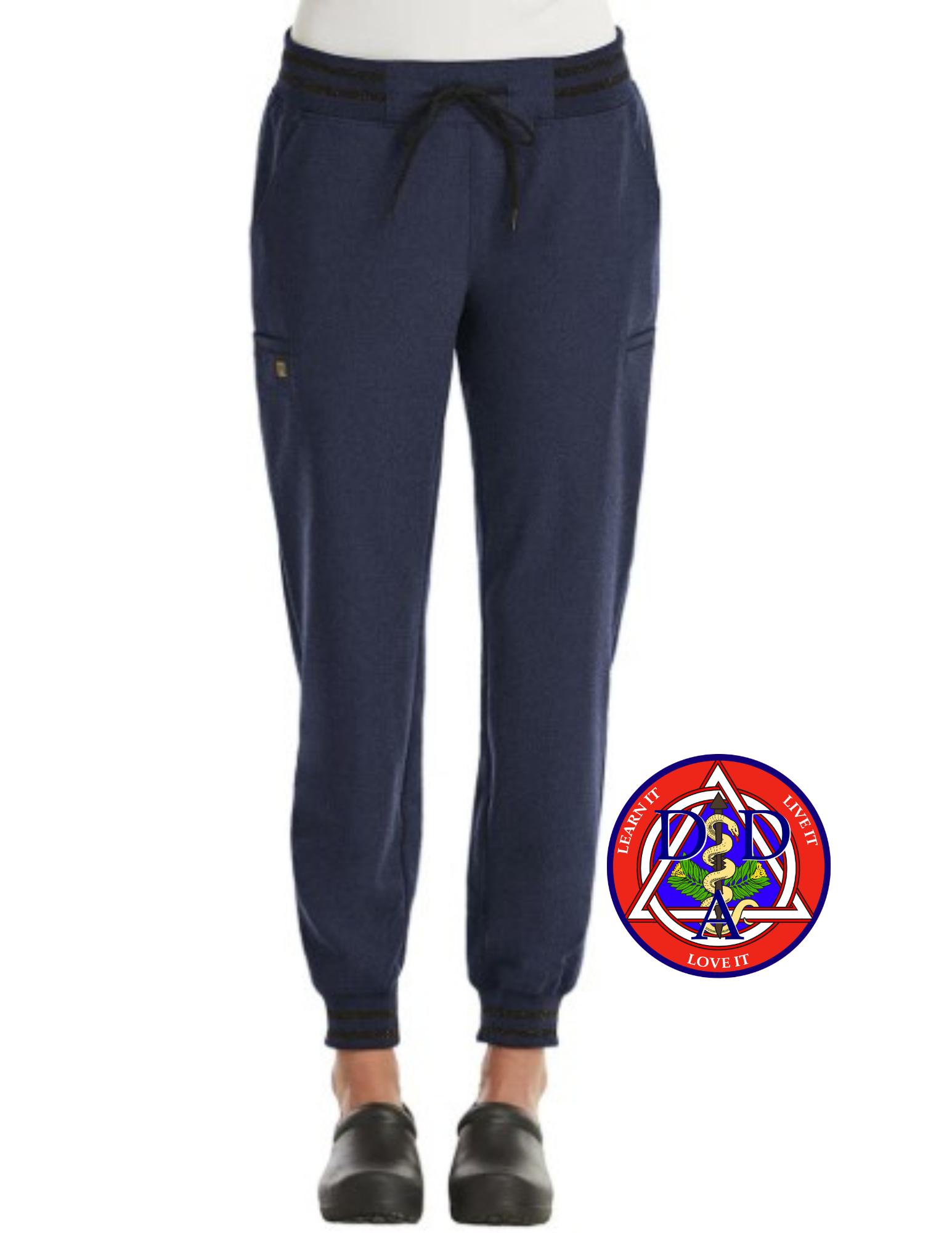 Dallas Academy of Dentistry_Women's Heather Navy Matrix Pro Jogger Pants 6902
