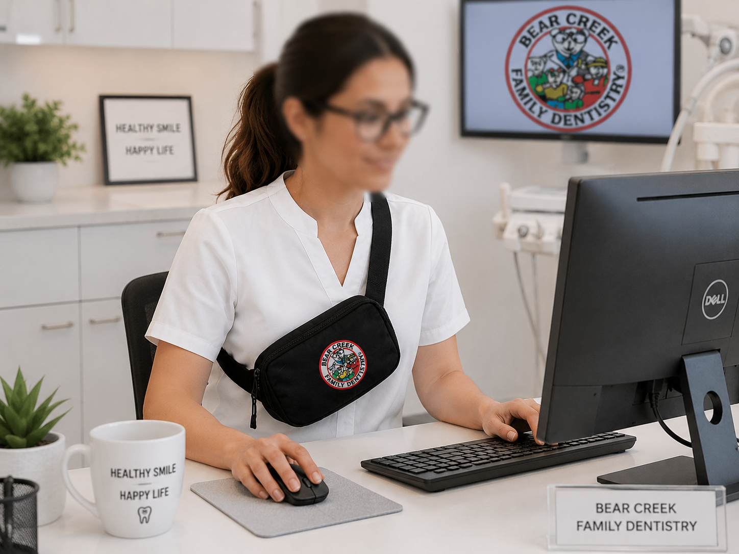 BCFD_BG936 Port Authority® Matte Hip Pack