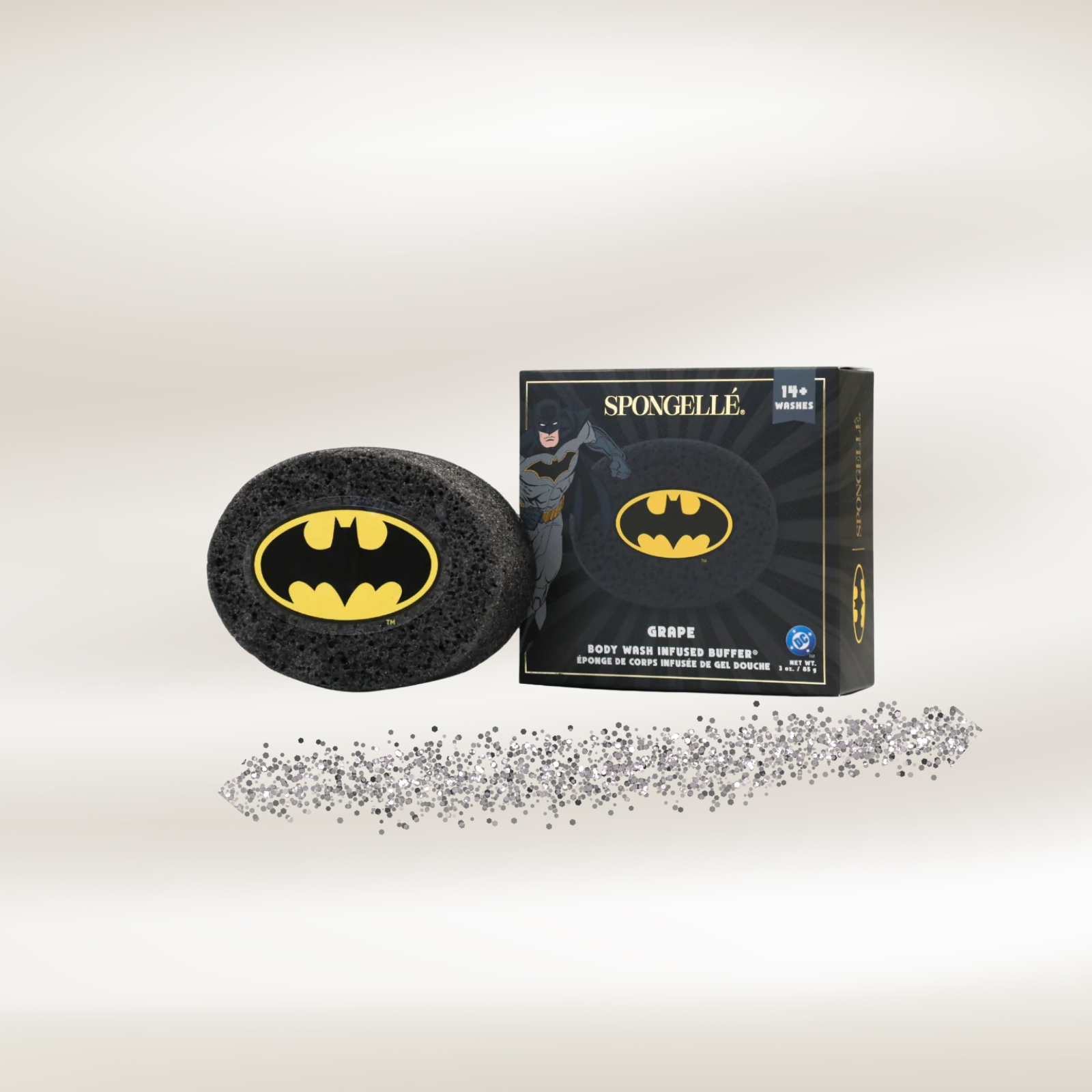 Spongelle Batman Grape Body Buffer