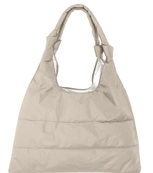 Hi Love "Love Me Knot" Shimmer Beige