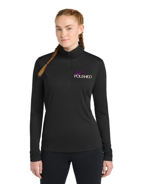 POLISHED_LST357 Sport-Tek® Women's PosiCharge® Competitor™ 1/4-Zip Pullover