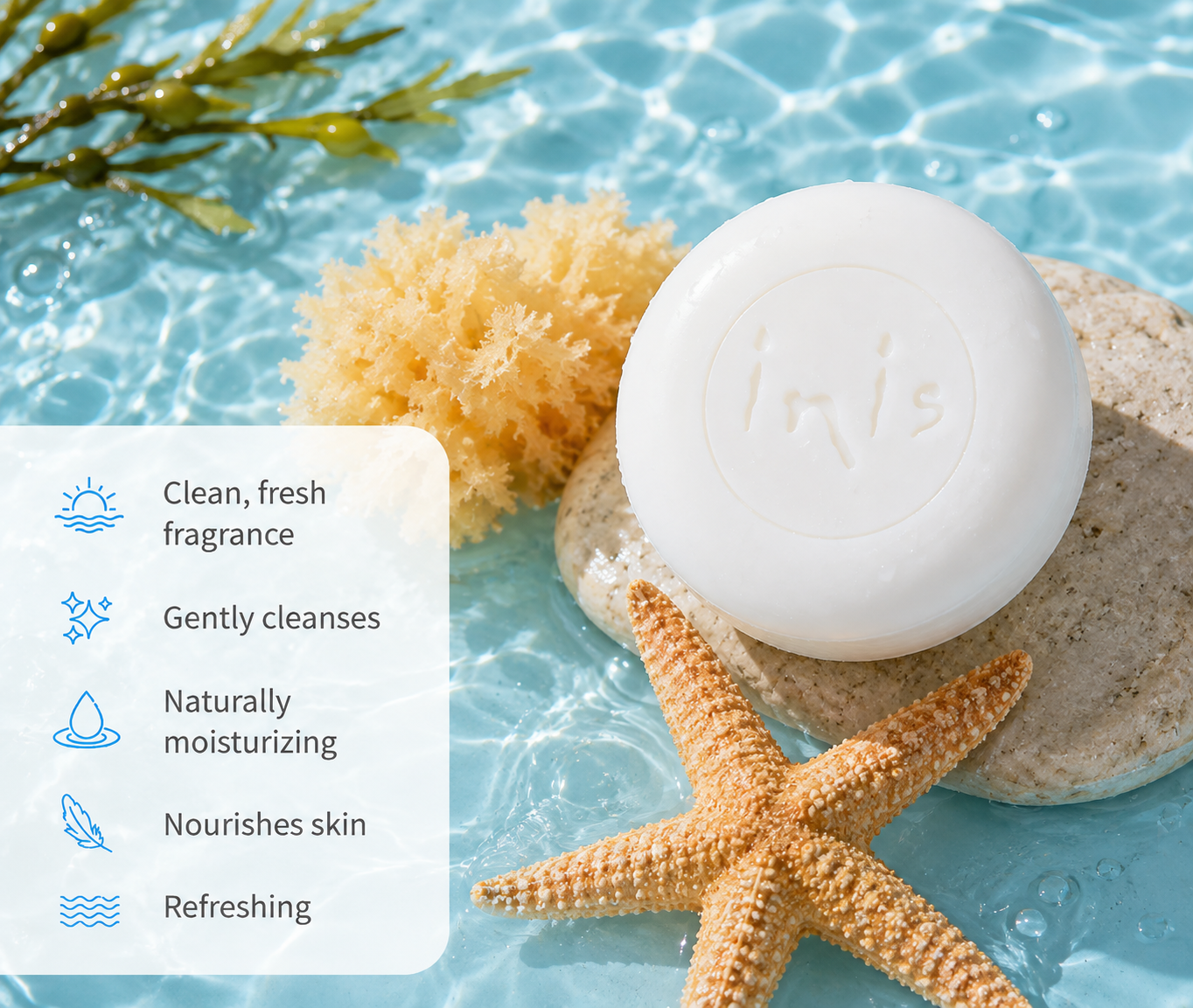 Inis Sea Mineral Soap 3.5 oz.
