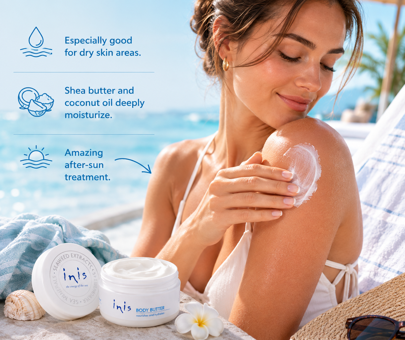 Inis Rejuvenating Body Butter 10.1 fl. oz.