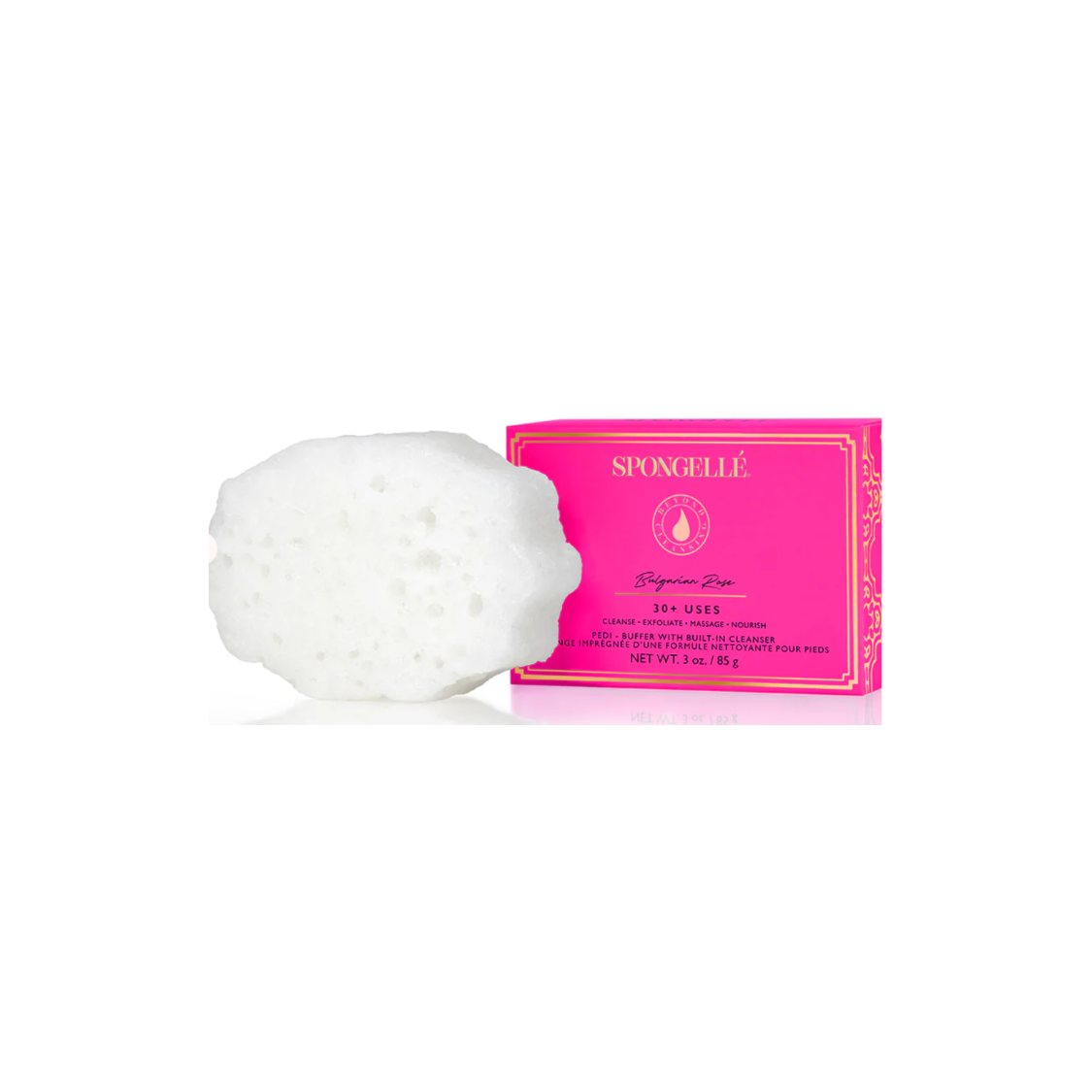 Spongelle Pedi Buffer-Bulgarian Rose