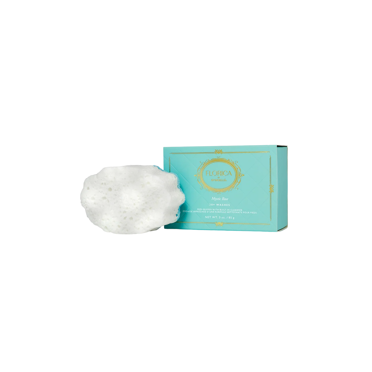 Spongelle Pedi buffer Mystic Rose Florica