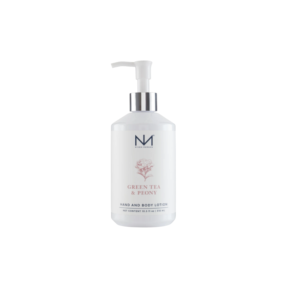 NIVEN MORGAN_green tea & peony lotion