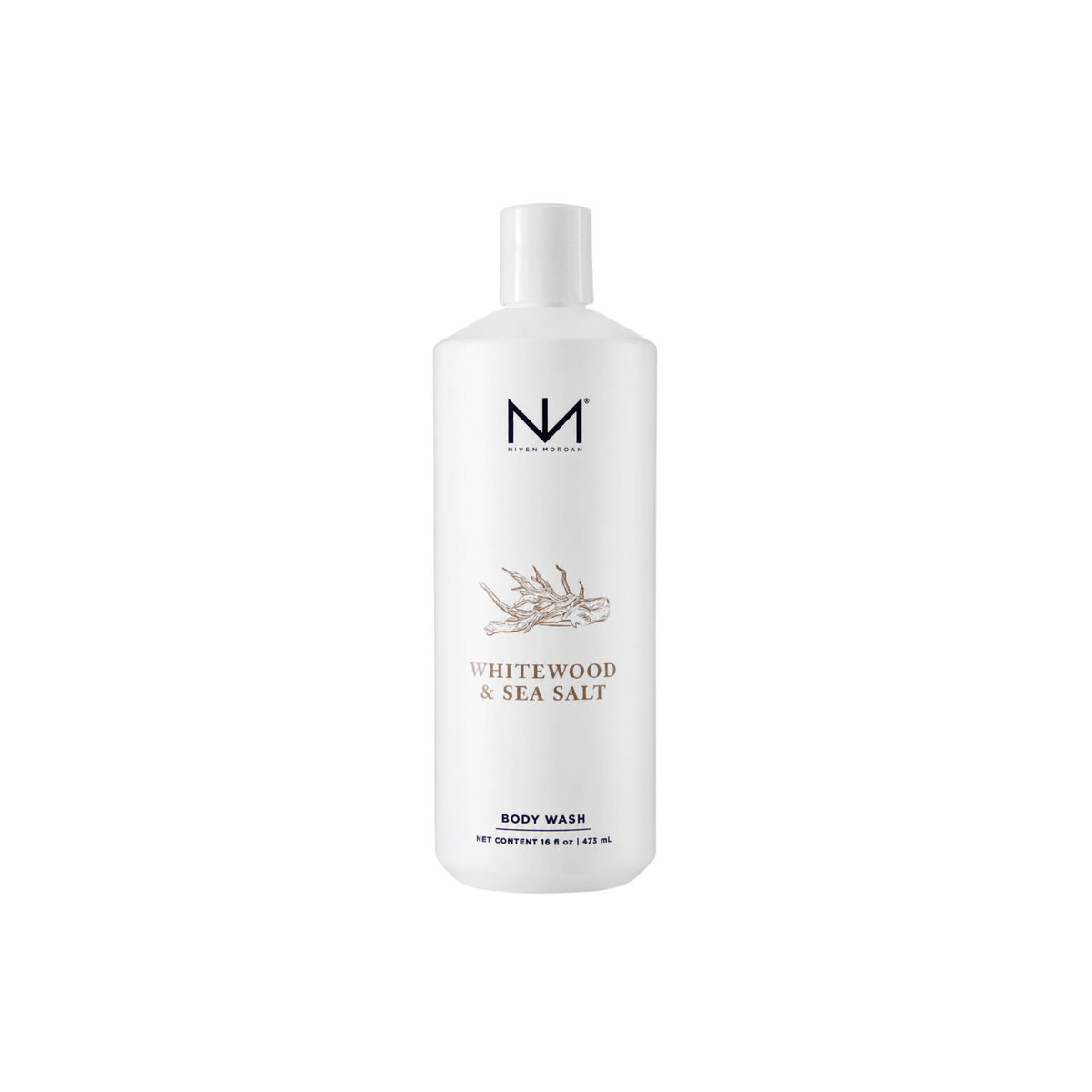 NIVEN MORGAN_whitewood & sea salt body wash