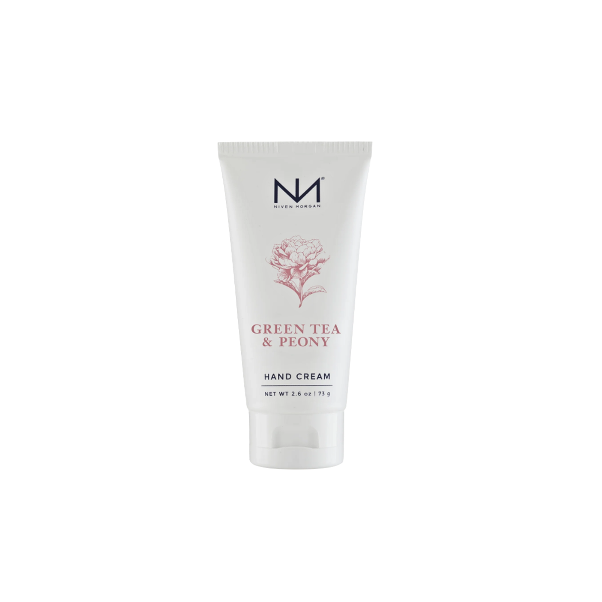 NIVEN MORGAN_green tea & peony travel hand cream