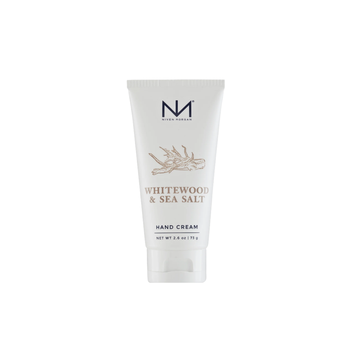 NIVEN MORGAN_whitewood & sea salt travel hand cream