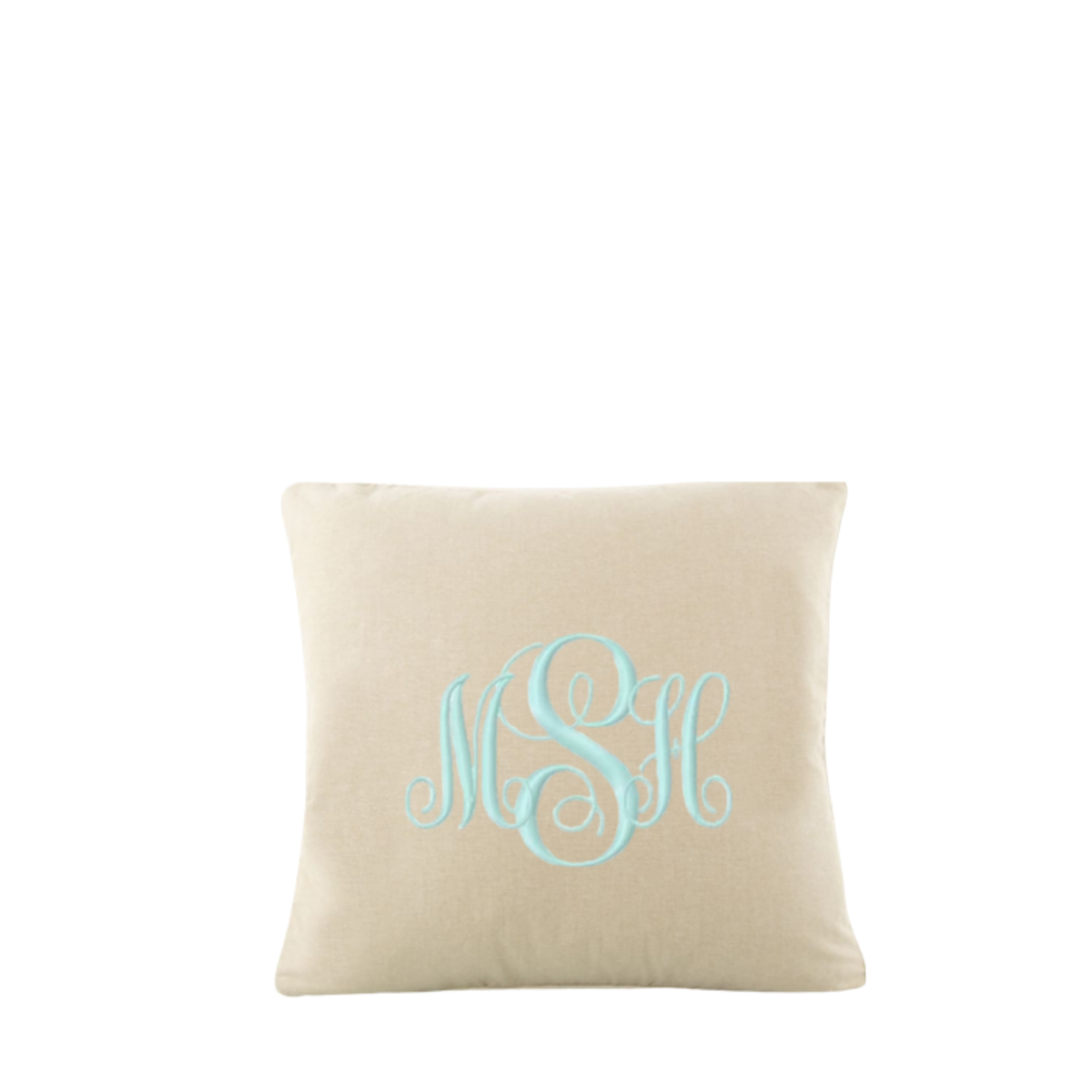 16X16 Pillowcase (Embroidery Available)