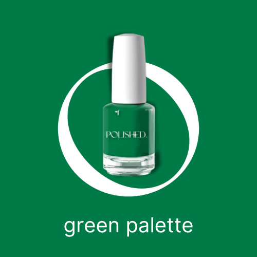 POLISHED_green palette