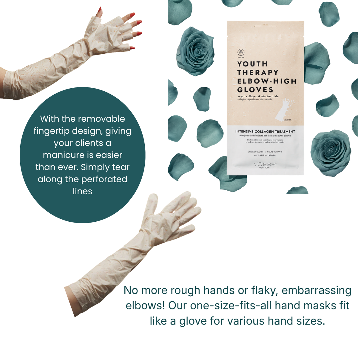 Youth Therapy Elbow-High Gloves