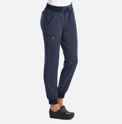 Dallas Academy of Dentistry_Women's Heather Navy Matrix Pro Jogger Pants 6902