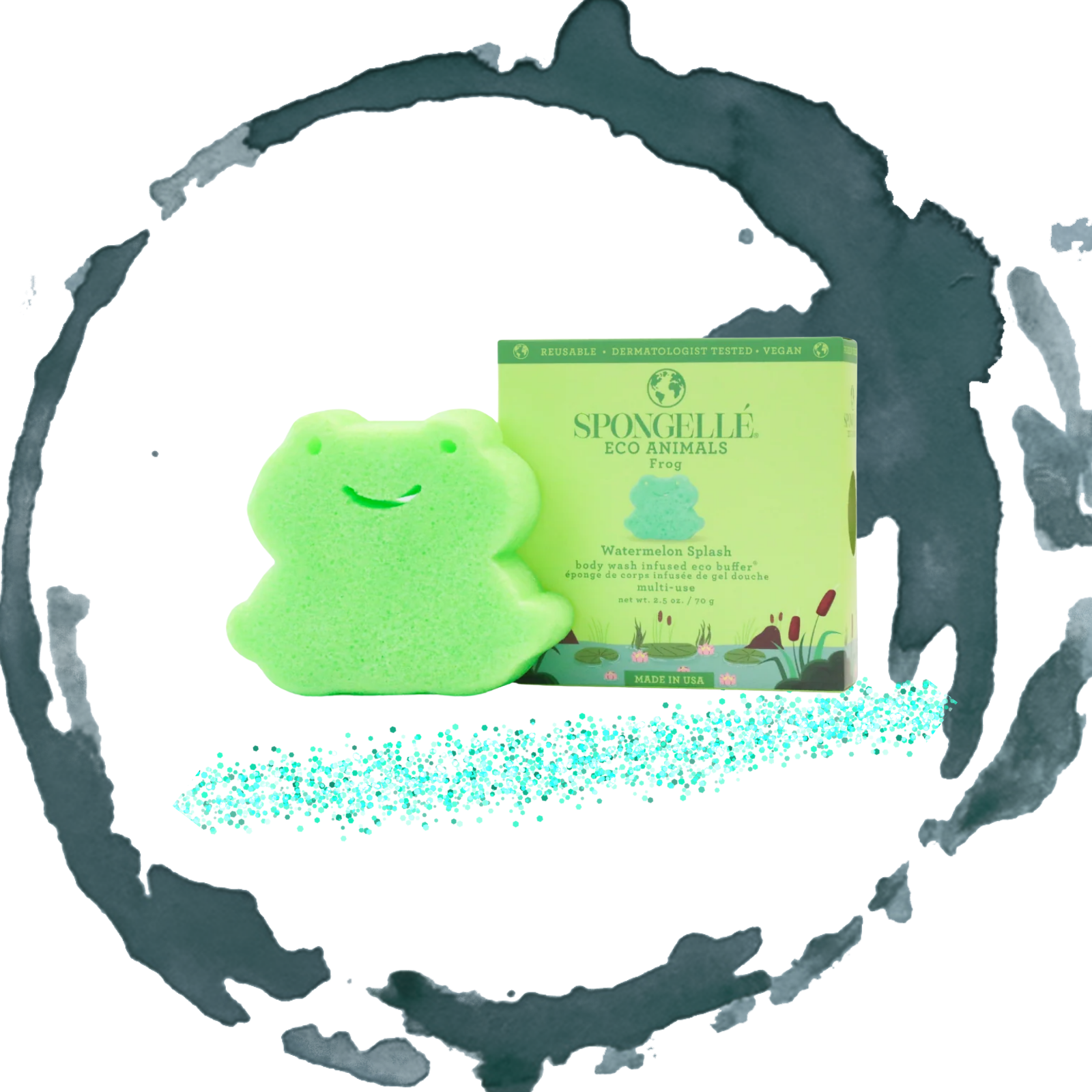 Spongelle Frog Kid Buffer