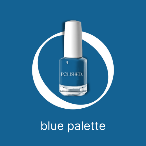 POLISHED_blue palette