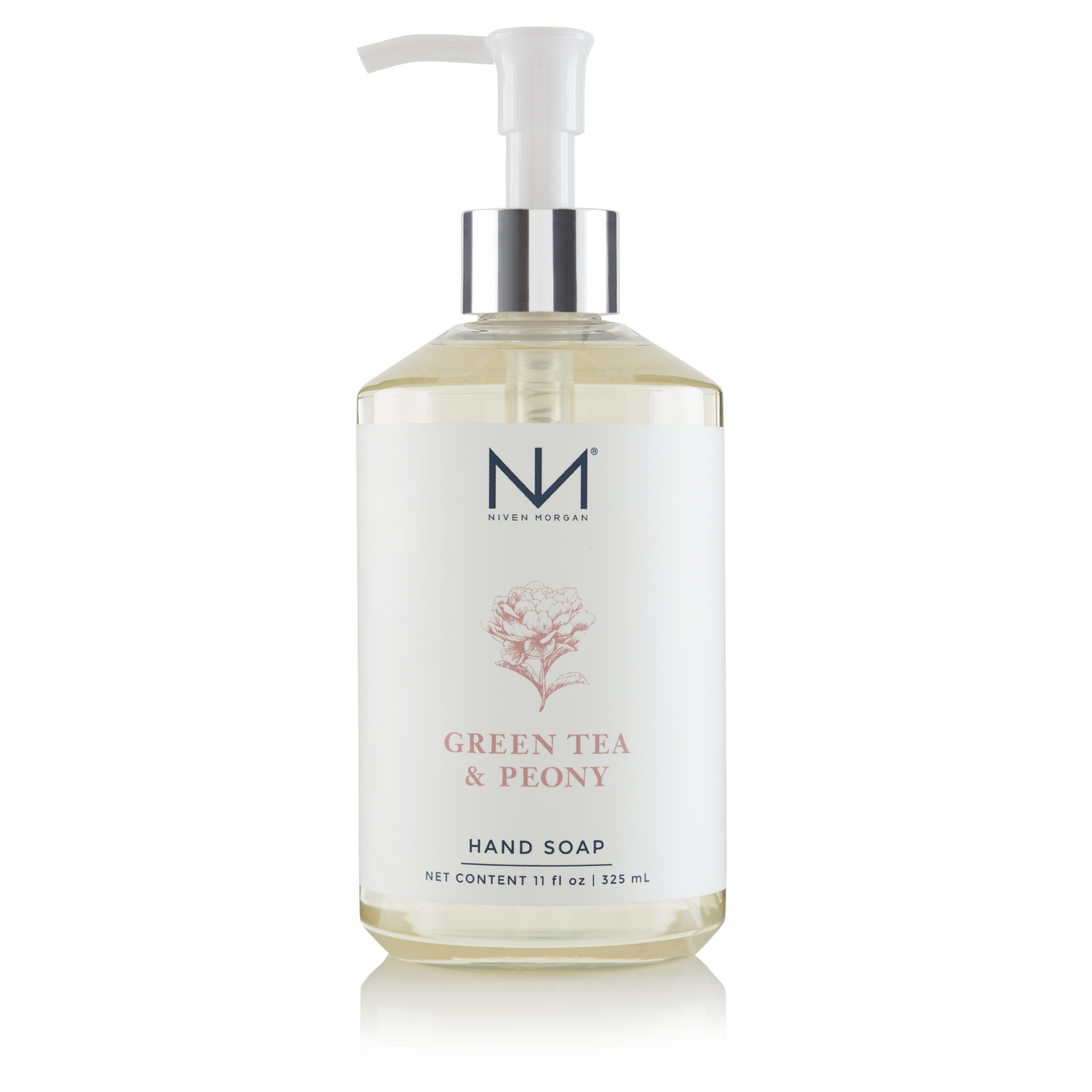 NIVEN MORGAN_green tea & peony hand soap