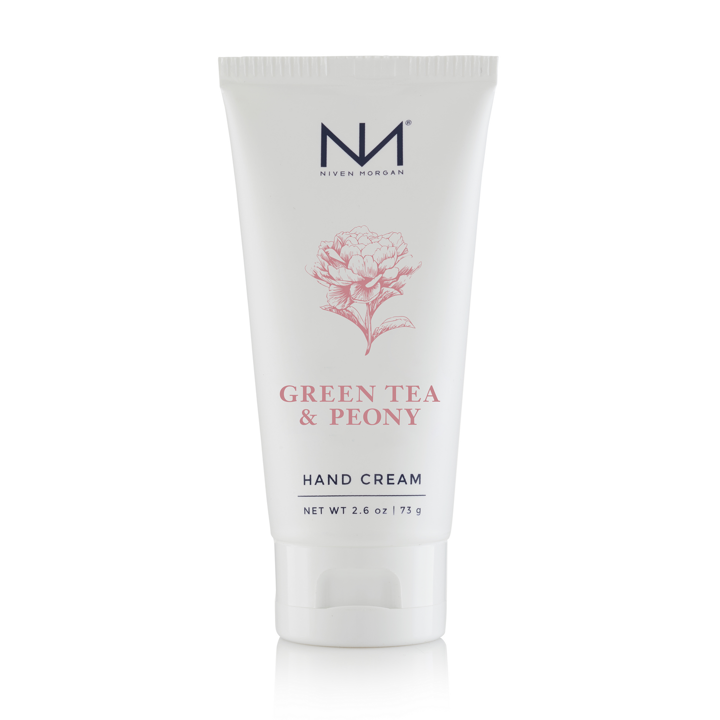 NIVEN MORGAN_green tea & peony travel hand cream