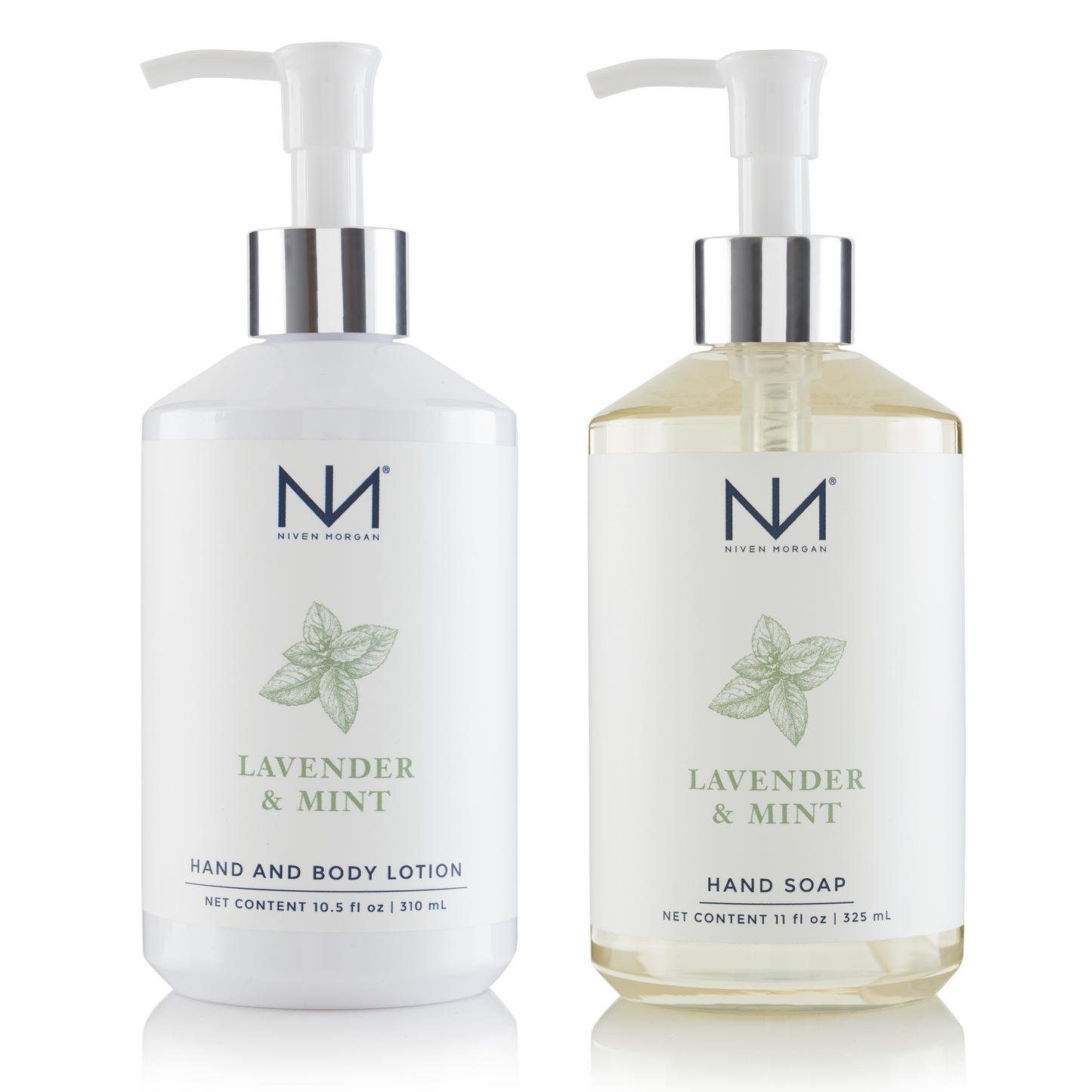 NIVEN MORGAN_lavender & mint soap & lotion set