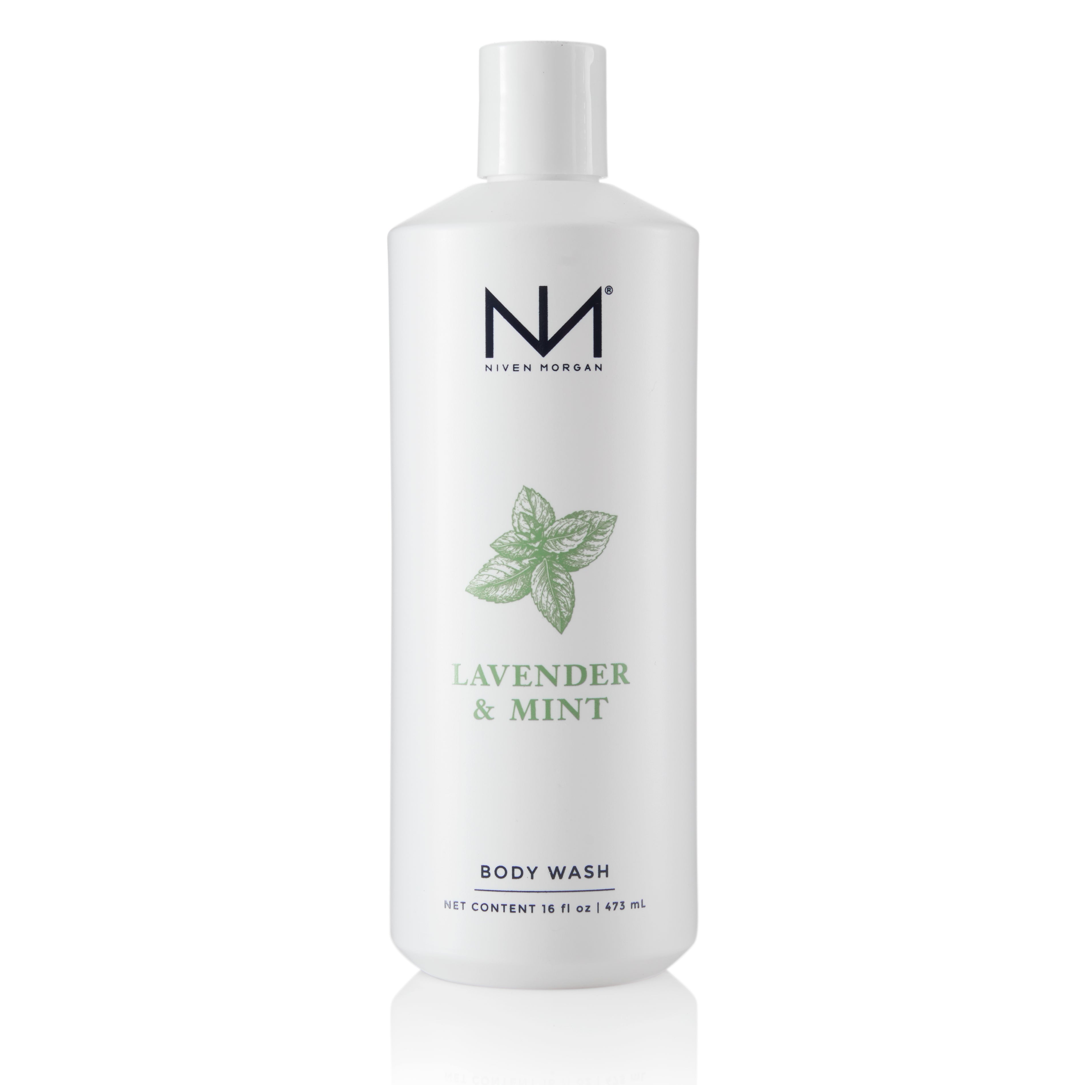 NIVEN MORGAN_lavender & mint body wash