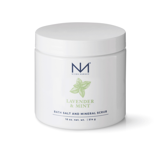 NIVEN MORGAN_lavender & mint bath salts