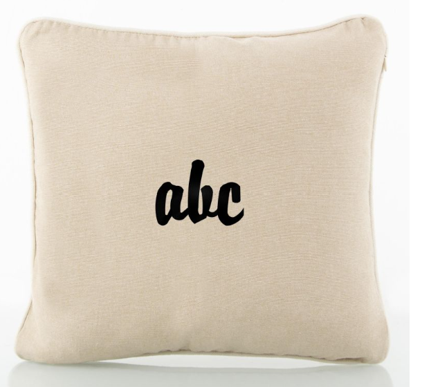 16X16 Pillowcase (Embroidery Available)