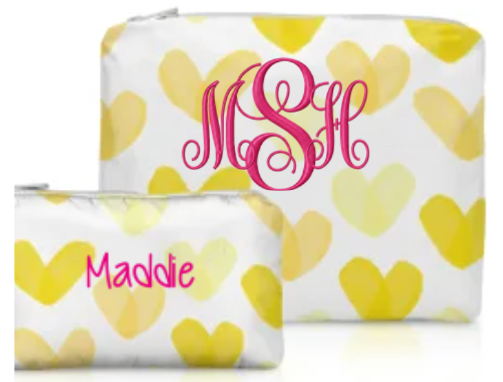 Hi Love Set of 2 Language of Love Sunshine Yellow
