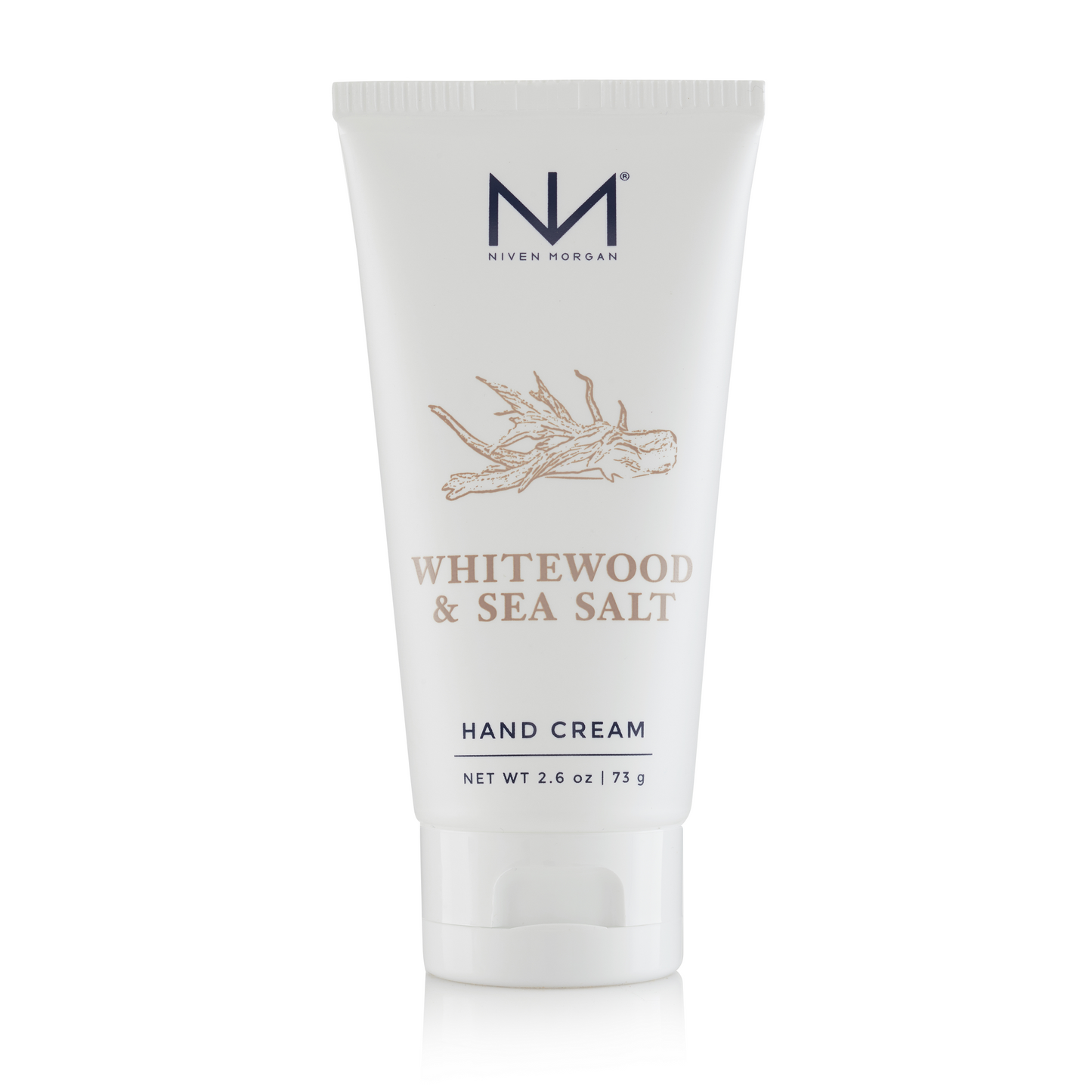 NIVEN MORGAN_whitewood & sea salt travel hand cream