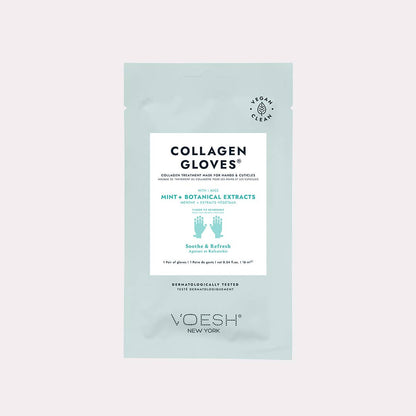 Collagen Gloves With Mint + Botanical Extracts