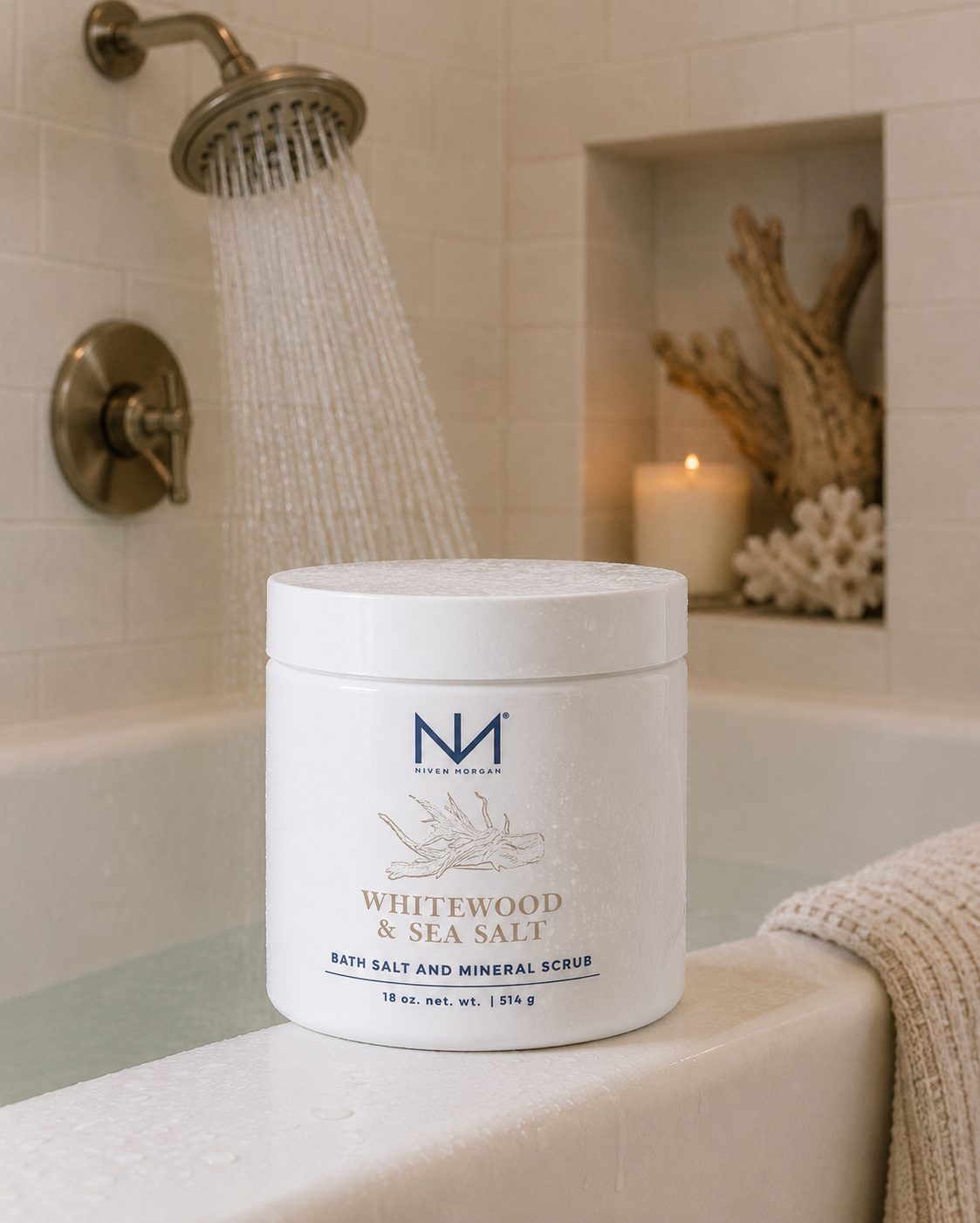 NIVEN MORGAN_whitewood & sea salt bath salt